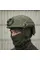 Балістичний шолом покращений FAST PE GEN III AGGRESSIVE Olive M, L