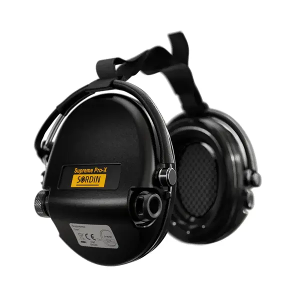 Aктивні тактичні шумоподавлюючі Sordin Supreme Pro X Neckband Black