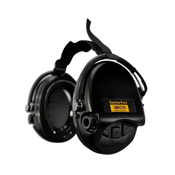 Aктивні тактичні шумоподавлюючі Sordin Supreme Pro X Neckband Black