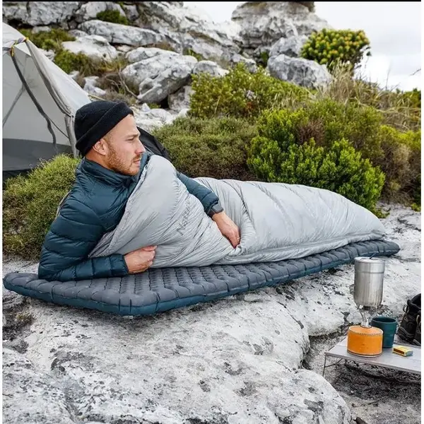 Двомісний надувний килим (196х120х7см) Naturehike CNH22DZ018 - Зелений