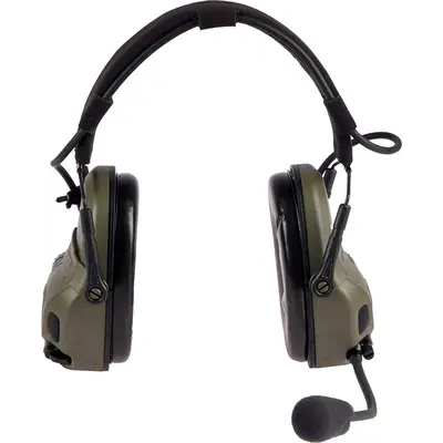Активные наушники Ops-Core AMP Communication Headset-Connectorized. Верхний держатель. Ranger Green