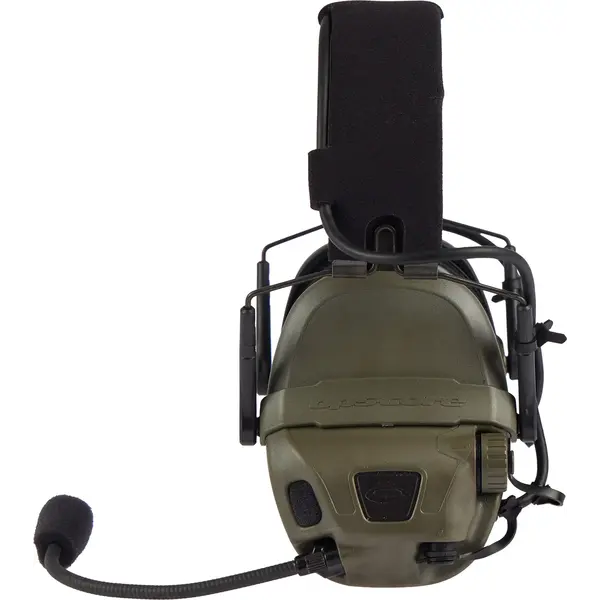 Активні навушники Ops-Core AMP Communication Headset-Connectorized. Верхній тримач. Ranger Green