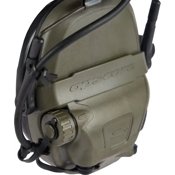 Активні навушники Ops-Core AMP Communication Headset-Connectorized. Верхній тримач. Ranger Green