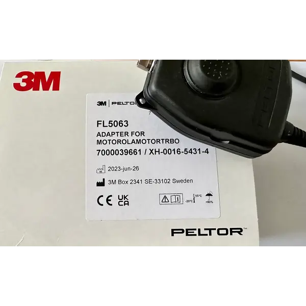 Адаптер кнопка PTT 3M Peltor FL5063 для радіостанции MOTOROLAMOTORTRBO