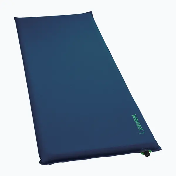 Самонадувающийся коврик THERM-A-REST BaseCamp (183х51х5см) Poseidon Blue