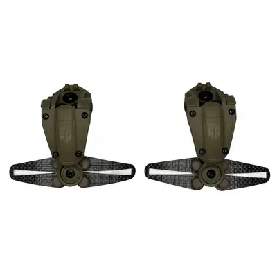 Універсальне кріплення для активних навушників на рейки ARC - NeckFlip Helmet Rail Mount Kit 2.0 (TAN)