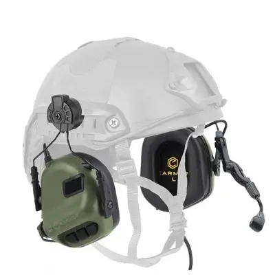 Тактические наушники EARMOR M32Н PLUS Олива