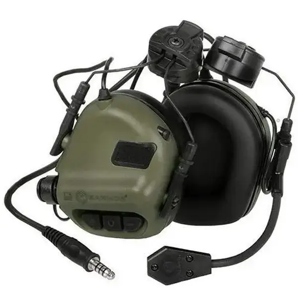 Тактические наушники EARMOR M32Н PLUS Олива