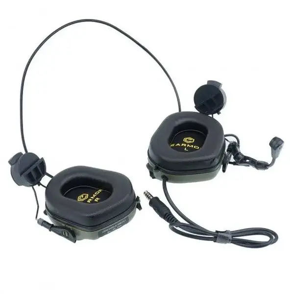 Тактические наушники EARMOR M32Н PLUS Олива