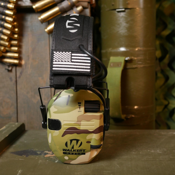 Активные Наушники Walker's Razor Slim Multicam