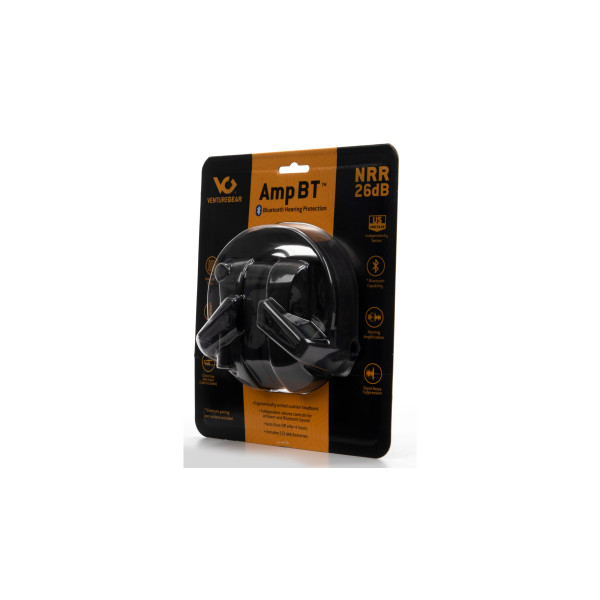 Защитные активные наушники Venture Gear AMP NRR 26dB с Bluetooth Песочный