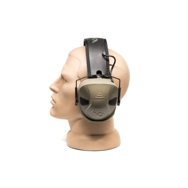 Защитные активные наушники Venture Gear AMP NRR 26dB с Bluetooth Песочный