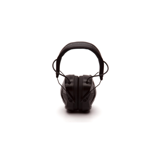 Защитные активные наушники противошумные Venture Gear AMP NRR 26dB з Bluetooth Черные