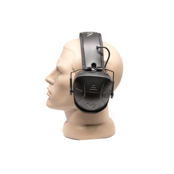 Защитные активные наушники противошумные Venture Gear AMP NRR 26dB з Bluetooth Черные