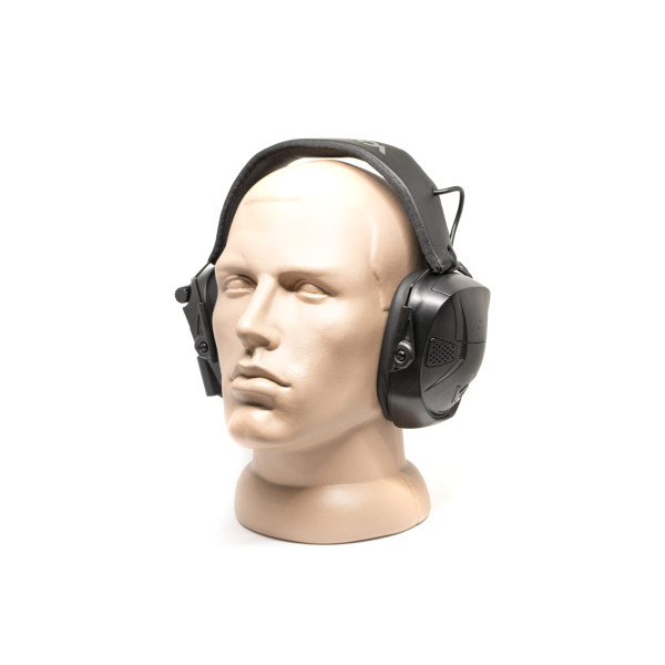 Защитные активные наушники противошумные Venture Gear AMP NRR 26dB з Bluetooth Черные