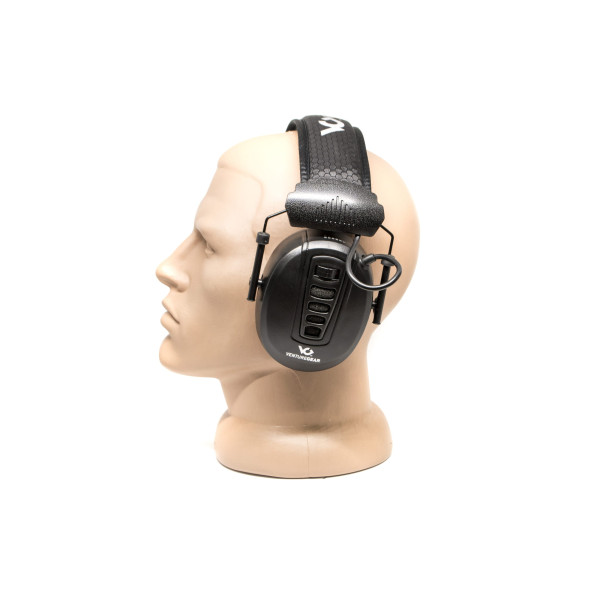 Активные наушники противошумные защитные Venture Gear Clandestine NRR 24dB (черные)