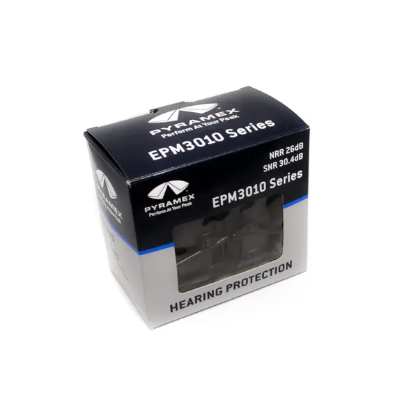 Навушники чорні захисні Pyramex PM3010 SNR 30.4dB, NRR 27dB