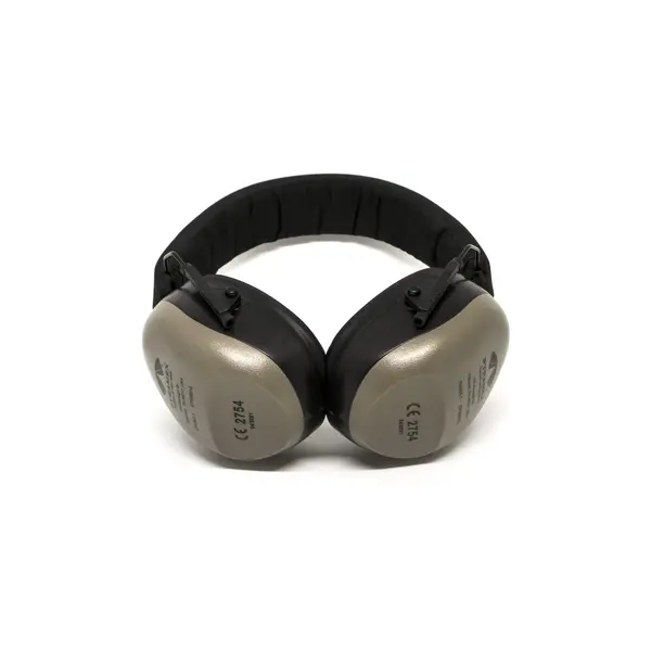 Навушники Pyramex PM8010 для захисту схуху SNR 30 dB, NRR 26 dB Бежево-сірі