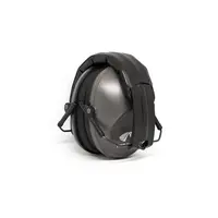 Низкопрофильные серые наушники Pyramex PM9010 - защита слуха NRR 22дБ