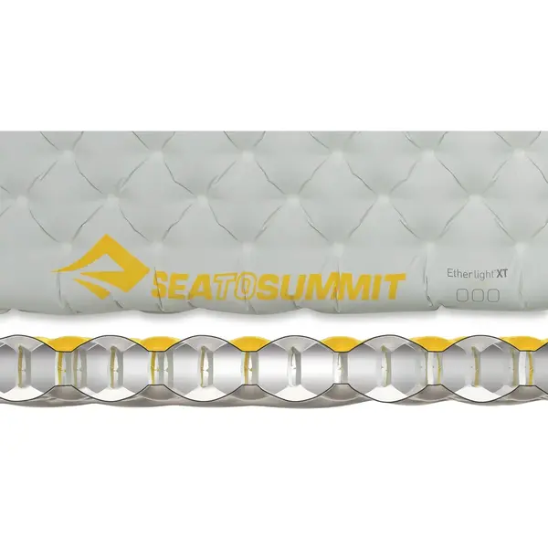 Коврик надувной (168х55х10см) Ether Light XT Mat, Grey от Sea to Summit
