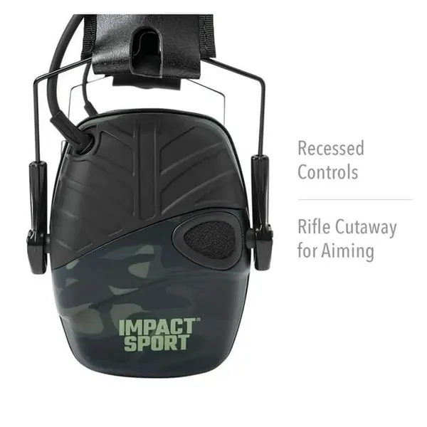 Активные наушники Howard Leight Impact Sport Black MultiCam