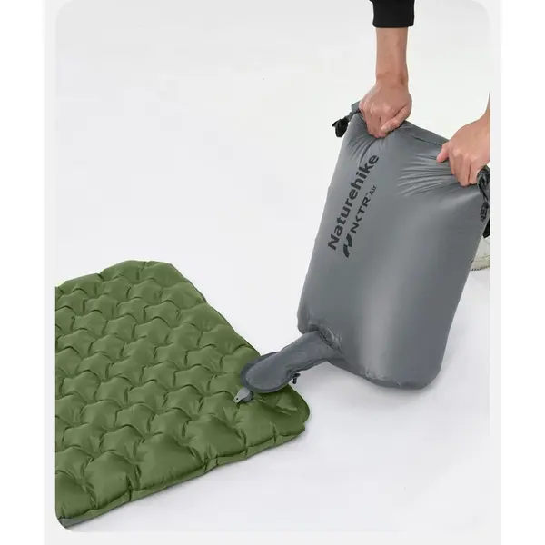 Надувний килимок Naturehike CNH22DZ018, 183х64х7см, Green