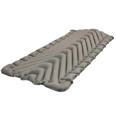 Спальный Надувной Ковер (Каремат) Klymit Static V Luxe sl Stone Grey Серый