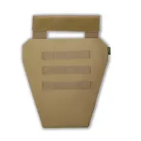 Защита паха (напашник-фартук) Kiborgс баллистическим пакетом (Militex) 1 класс защиты Coyote