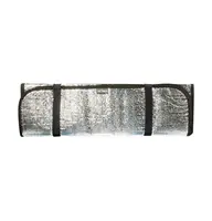 Складний кемпінговий срібний каремат Tatonka Alu Seat Mat