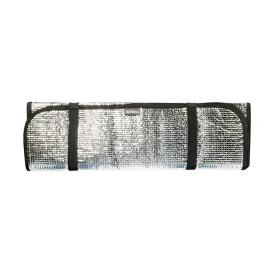 Складной кемпинговый серебряный каремат Tatonka Alu Seat Mat