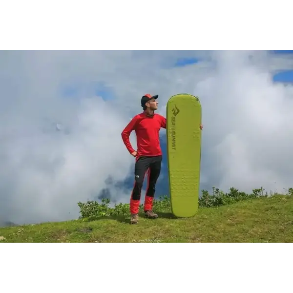 Коврик самонадувающийся Camp Mat (183х51х3.8см) Olive от Sea to Summit