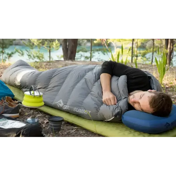 Коврик самонадувающийся Camp Mat (183х51х3.8см) Olive от Sea to Summit