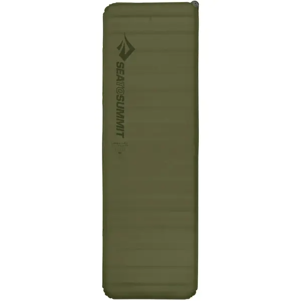 Самонадувающийся коврик Sea to Summit Camp Plus (201x64x7,5 см), Rectangular Large, Moss,