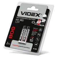 Videx HR03/AAA 800mAh batteries, double blister/2pcs