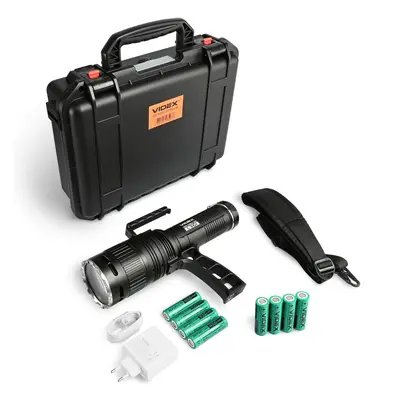 Переносний ліхтар VIDEX VLF-L361 з функцією зенітного пошуку та лазерним освітленням