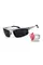 Окуляри поляризаційні BluWater Alumination-5 Silver Polarized (gray) чорні в сріблястій оправі, Сірий