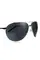 Окуляри біфокальні (захисні) Global Vision Aviator Bifocal (+2.5) (gray), чорні біфокальні лінзи в металевій оправі, Чорний