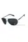 Окуляри біфокальні (захисні) Global Vision Aviator Bifocal (+2.5) (gray), чорні біфокальні лінзи в металевій оправі, Чорний