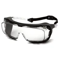 Окуляри захисні з ущільнювачем Pyramex Cappture-Plus (clear) Super Anti-Fog H2MAX, прозорі