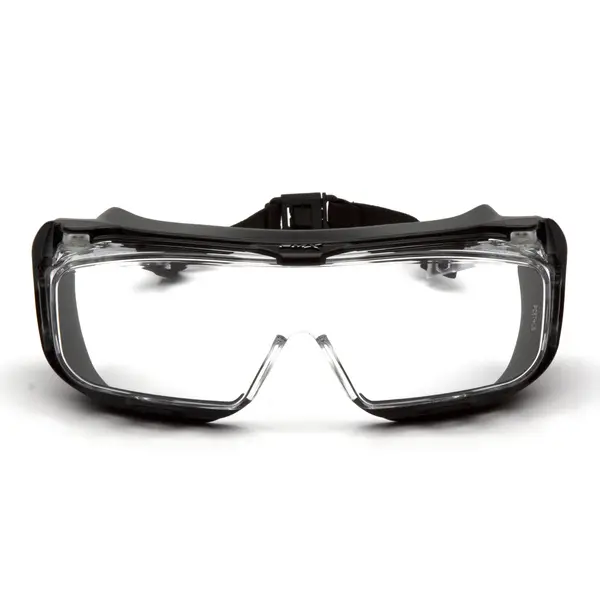 Очки защитные с уплотнителем Pyramex Cappture-Plus (clear) Super Anti-Fog H2MAX, прозрачные