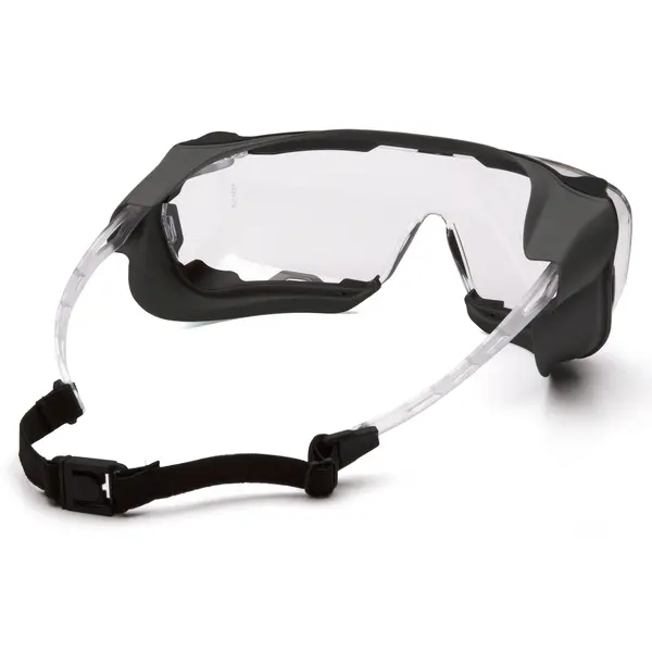 Очки защитные с уплотнителем Pyramex Cappture-Plus (clear) Super Anti-Fog H2MAX, прозрачные
