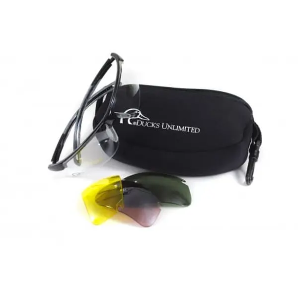 Окуляри захисні зі змінними лінзами Ducks Unlimited Ducab-2 shooting KIT (змінні лінзи), Anti-Fog