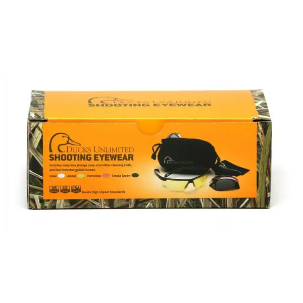 Окуляри захисні зі змінними лінзами Ducks Unlimited Ducab-2 shooting KIT (змінні лінзи), Anti-Fog