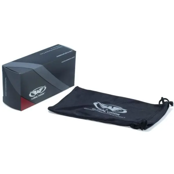 Окуляри захисні Global Vision Eliminator Photochromic (clear), прозорі фотохромні, Чорний