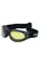 Окуляри захисні Global Vision Eliminator Photochromic (yellow), жовті фотохромні, Чорний