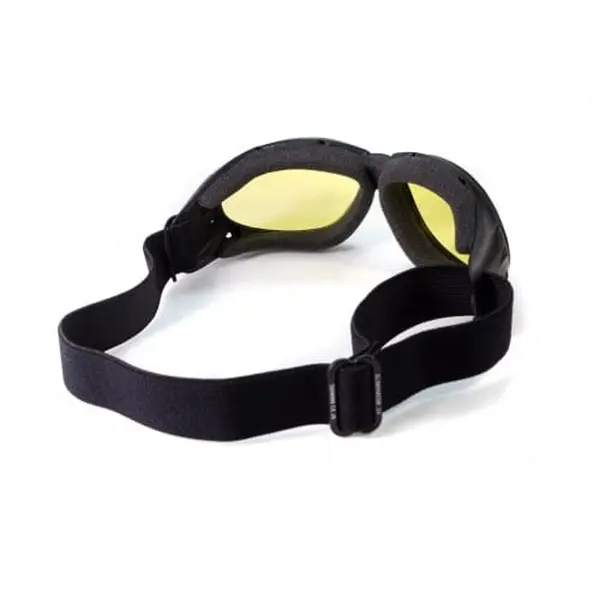 Окуляри захисні Global Vision Eliminator Photochromic (yellow), жовті фотохромні, Чорний