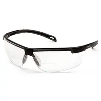Біфокальні захисні окуляри Pyramex Ever-Lite Bifocal (+3.0) (clear), прозорі, Чорний
