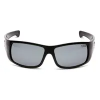 Очки защитные открытые Pyramex Furix (grey) Anti-Fog, чёрные, Черный