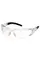 Очки защитные с уплотнителем Pyramex Fyxate (clear) Super Anti-Fog H2MAX, прозрачные, Черный