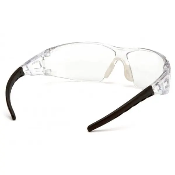 Очки защитные с уплотнителем Pyramex Fyxate (clear) Super Anti-Fog H2MAX, прозрачные, Черный
